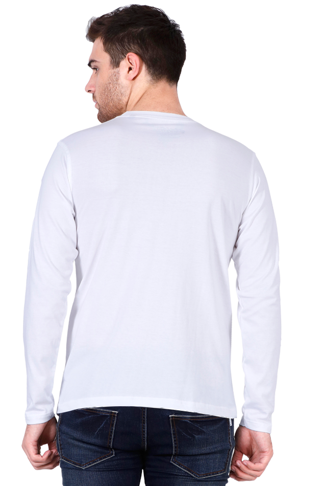 Male Round Neck Full Sleeve T-Shirt – Hindi Quote Design